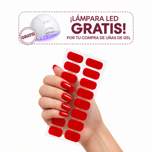 Uñas de Gel Sticker en Casa y en Minutos